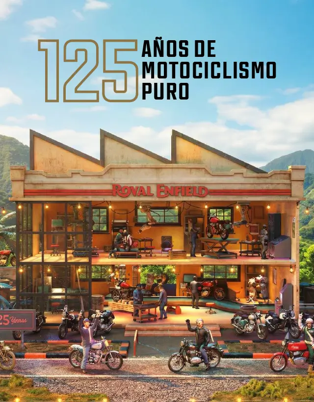 Historia de Royal Enfield  Banners 125 02 Royal Enfield Republica Dominicana