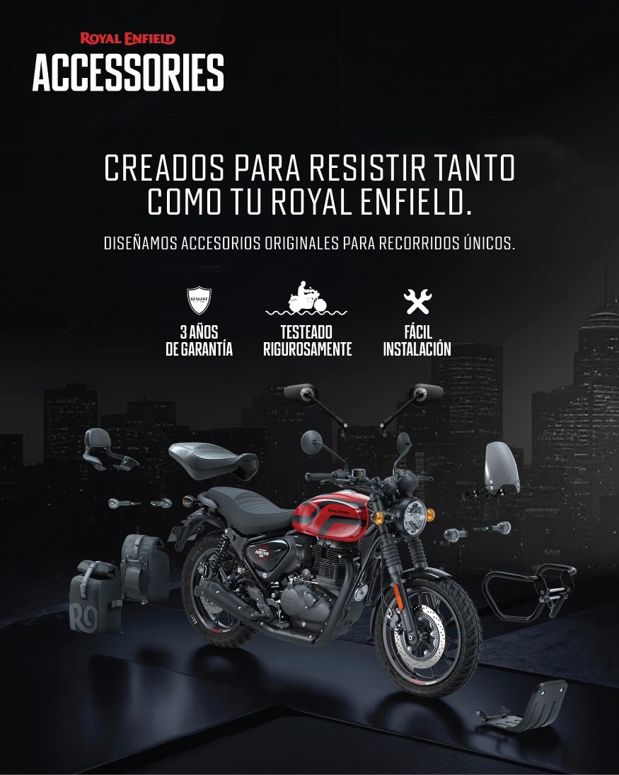 Ficha accesorios responsive | Royal Enfield